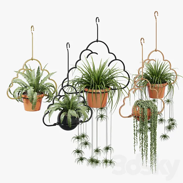 Cloud hanger 3D Model