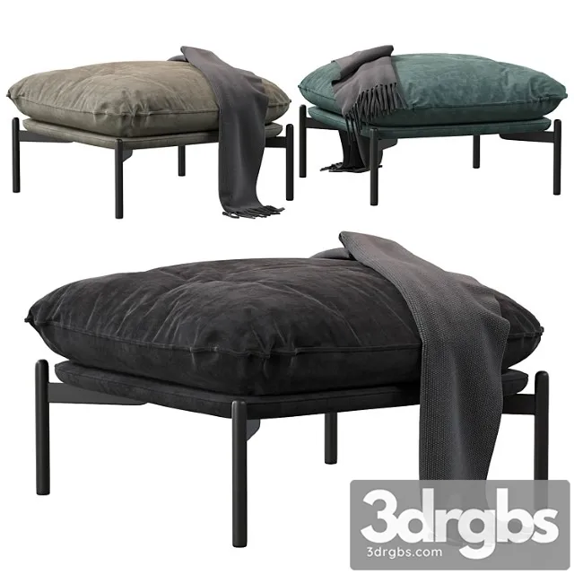 Cloud Pouf Tradition 3D Model Free