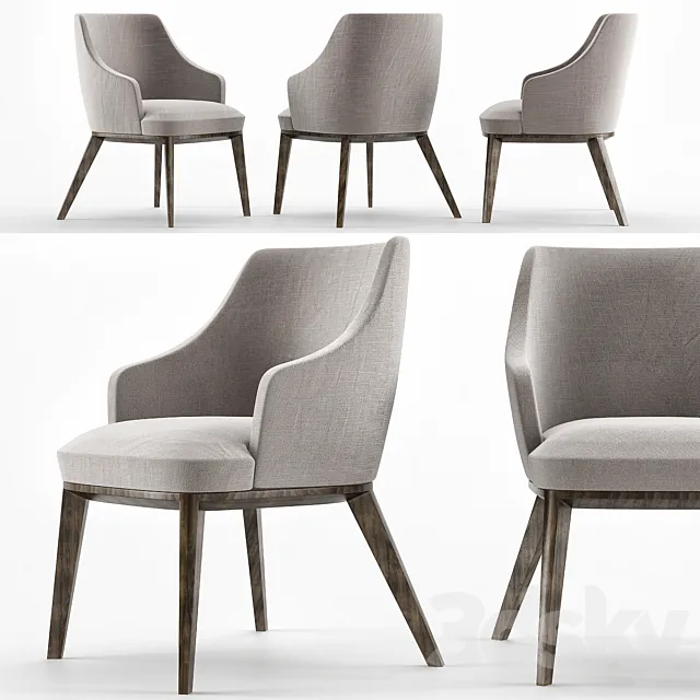 Clover Chair - Cumberland 3D Model