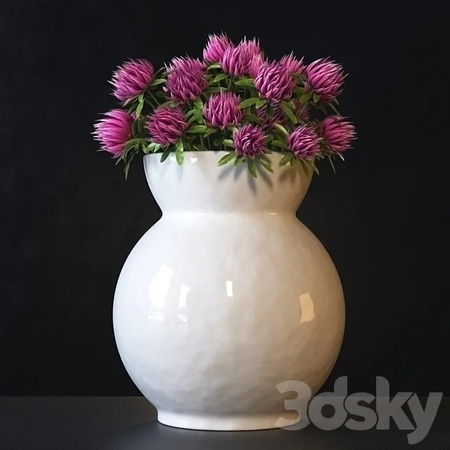clover Flowers 3D Model