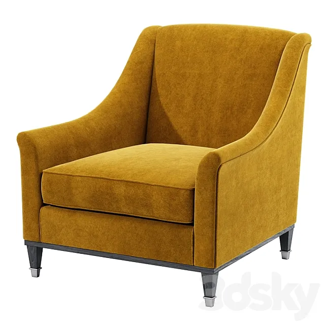 Club Armchair 3D Model