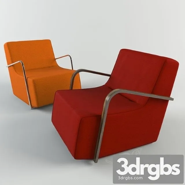 Club armchair 3D Model Free