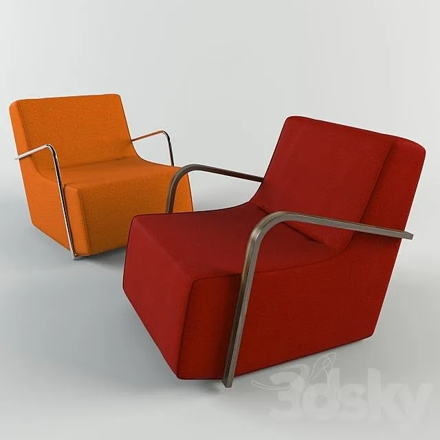 club armchair 3D Model
