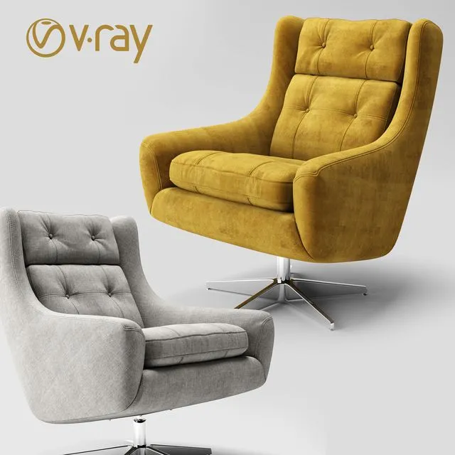 Club Chair 3D Model
