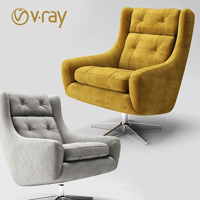 Club Chair 3D Model
