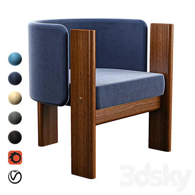 Club.Chair 3DModel