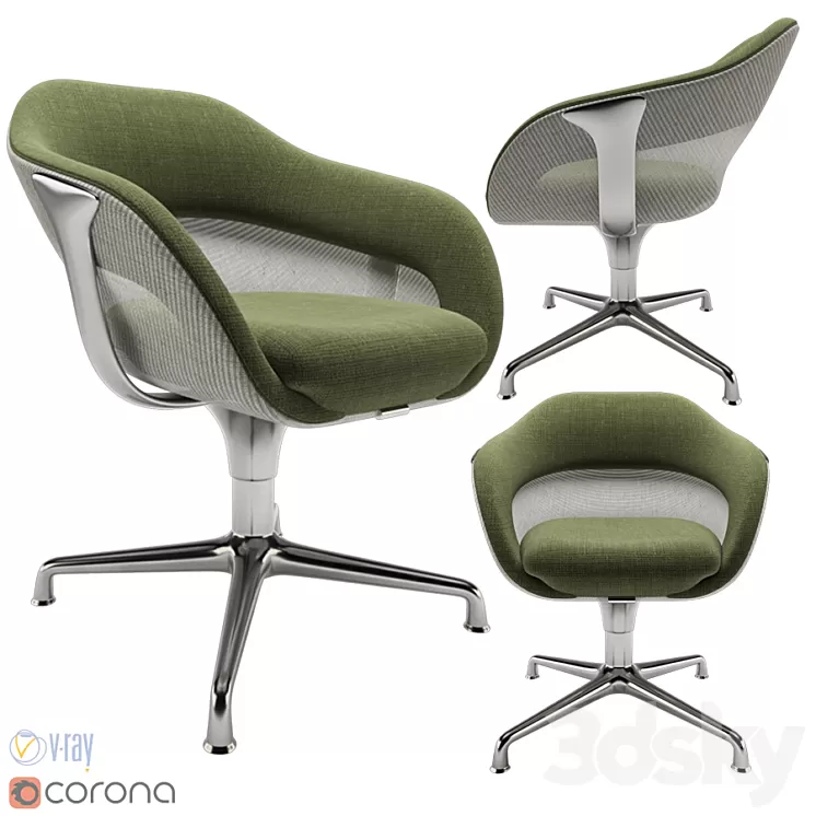 Coalesse SW1 Chair 3D Model