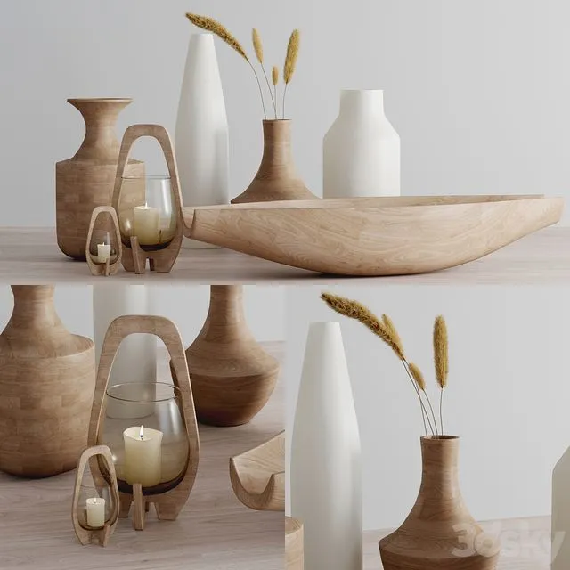 Coastal bowls 3D Model