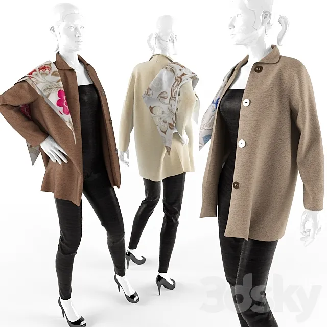 Coat 3D Model