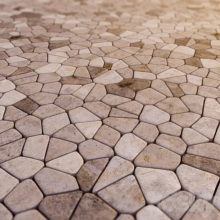 Cobbles 3D Model
