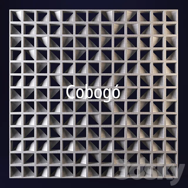 Cobogo geometrical panel №1 Free Download