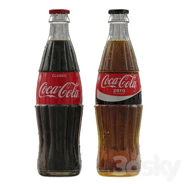 Coca Cola 0.5L 3DModel