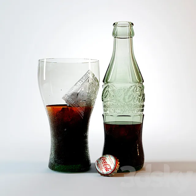 Coca Cola 1916 3DModel