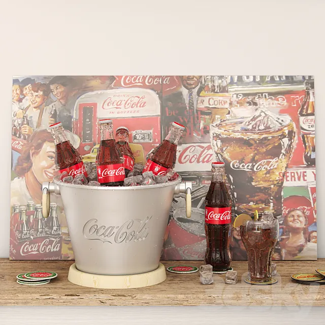 Coca cola 3D Model