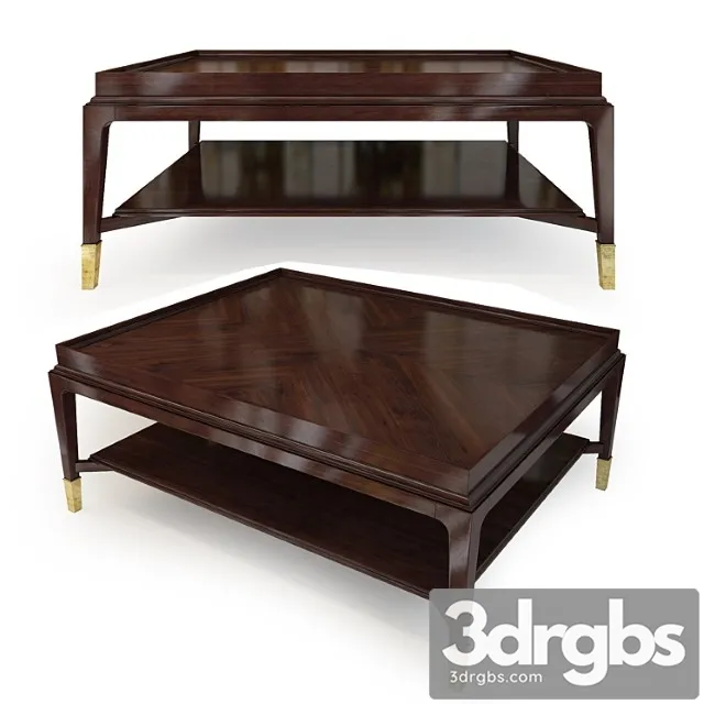 Cocktail table bridgeton cocktail table. century. 2 3D Model Free