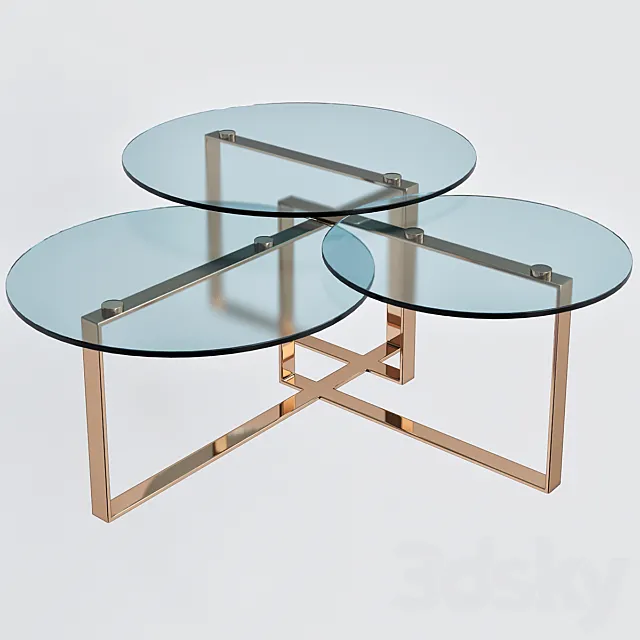 Cocktail tables 3D Model