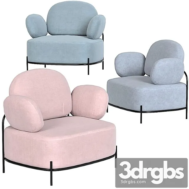Coco armchair by imodern 3D Model Free