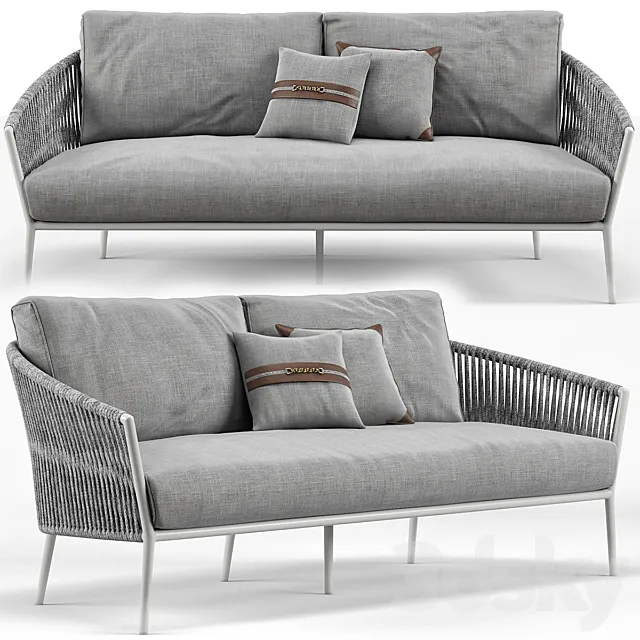 Coco Catalina Outdoor Sofa 3D Model