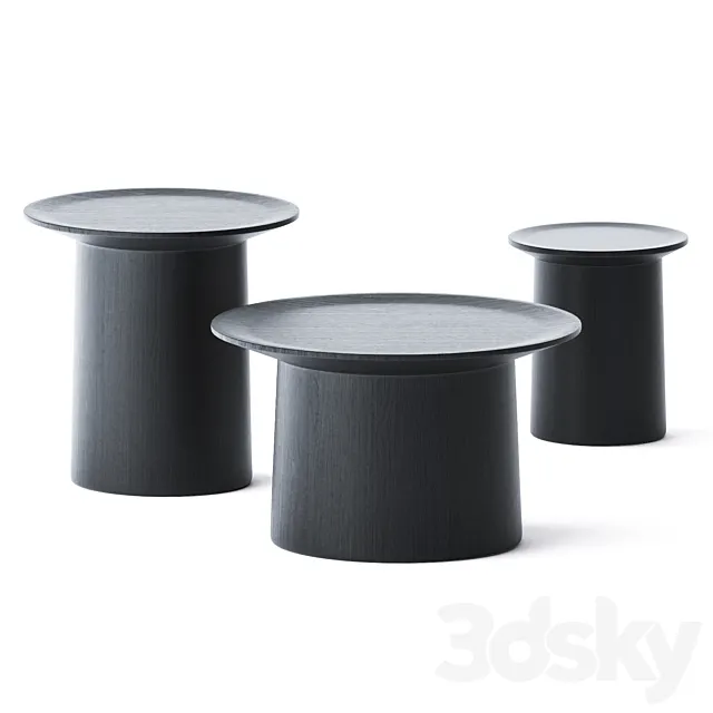 Coco Coffee Table set 3D Model