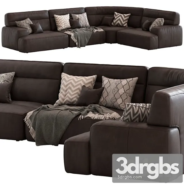 Coco republic alvaro sofa2 2 3D Model Free