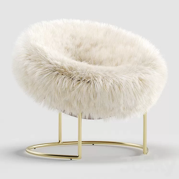 Coco Republic Cave Armchair by TIMOTHY OULTON 3D Model Free