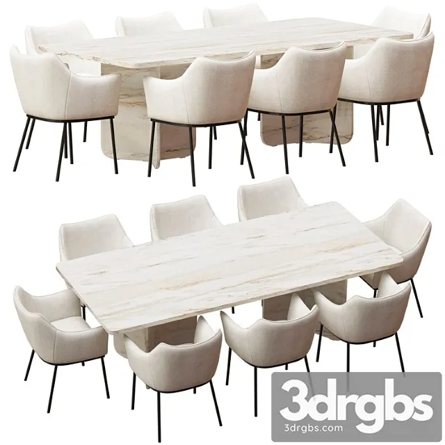 Coco Republic St James Dining Chair And Como Rectangular Table Free Download