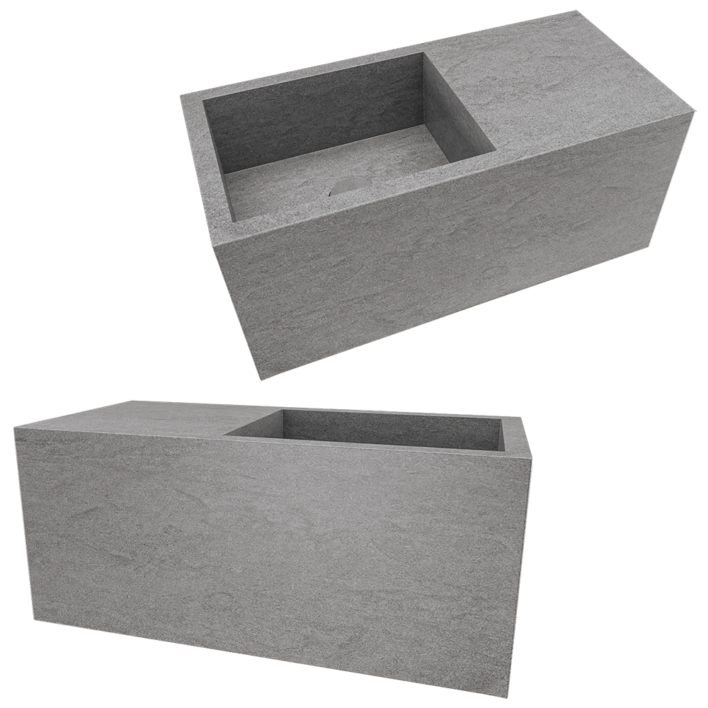 Cocoon - Micro washbasin PB46 3D Model