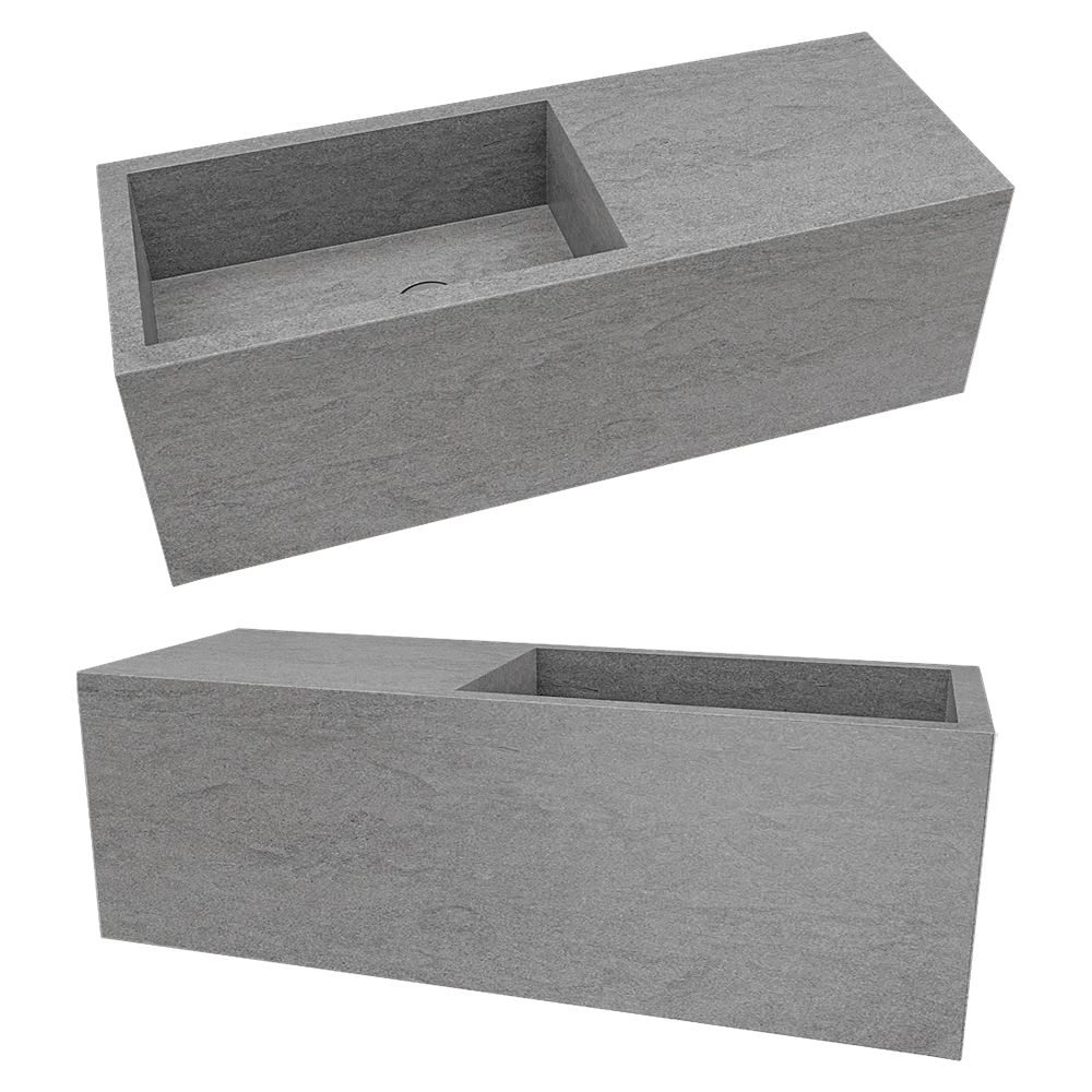 Cocoon - Micro washbasin PB60 3D Model