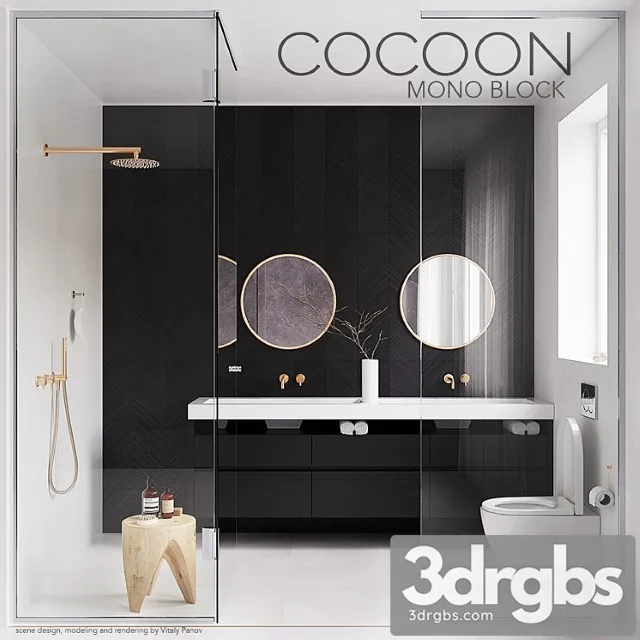 Cocoon Mono Block 3D Model Free