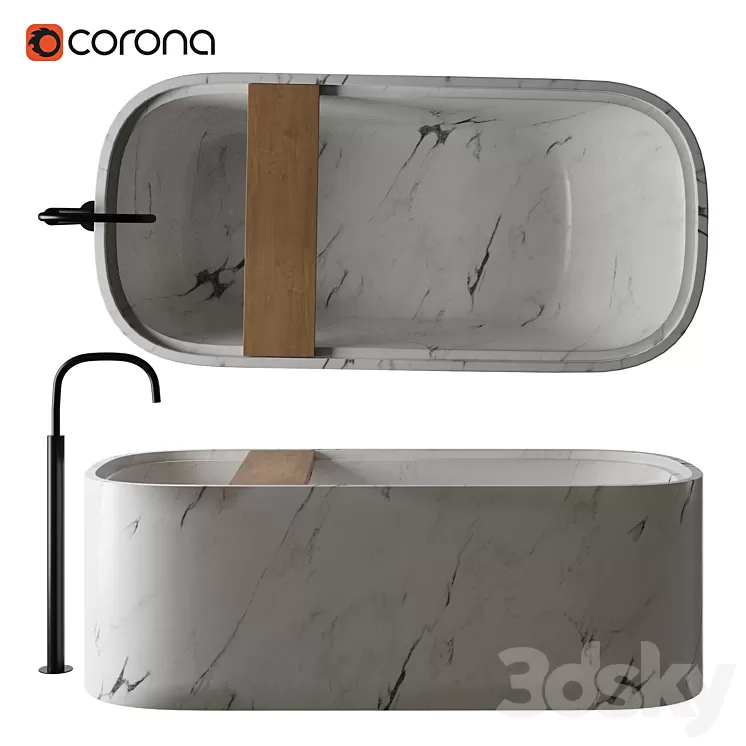 Cocoon Pb Bath 3D Model