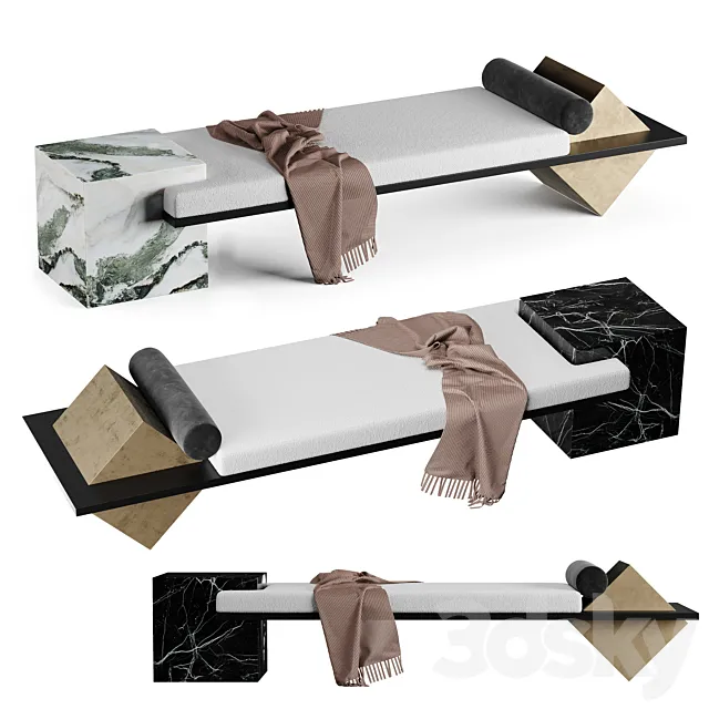 Coexist daybed 3DModel