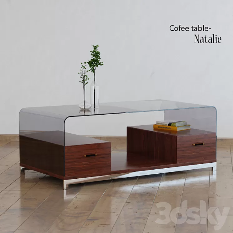 Cofee table - Natalie 3D Model
