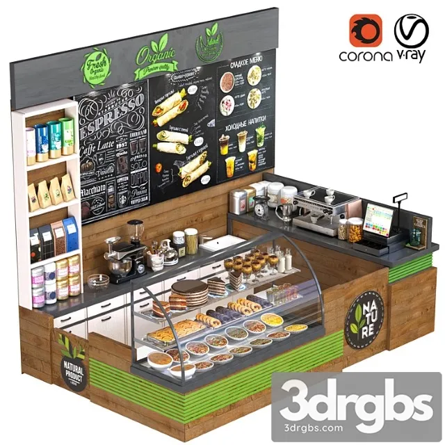 Cofeshop 35 3D Model Free