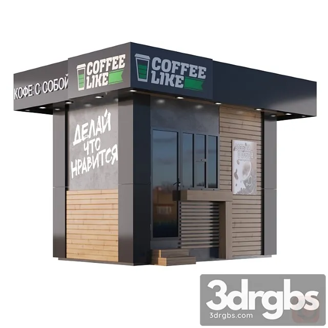 Coffe Like 3D Model Free
