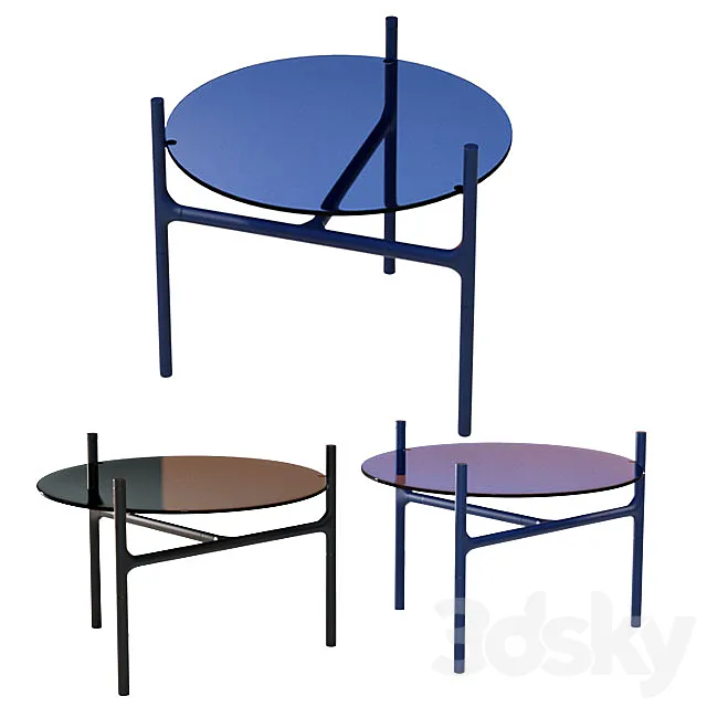 Coffe table 915 Rolf Benz 3DModel