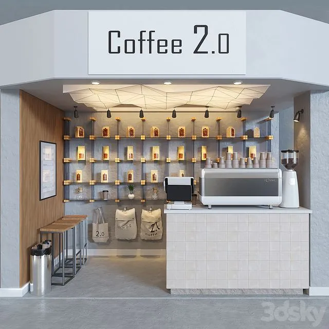 Coffee 2.0 3D Model