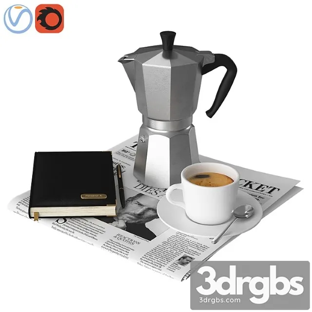 Coffee and newspaper Free Download