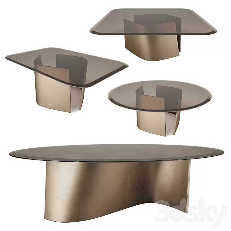 Coffee (coffee) table ESSE 40 By Reflex 3D Model