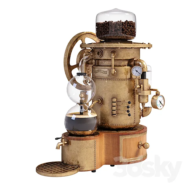 Coffee machine 3D Model