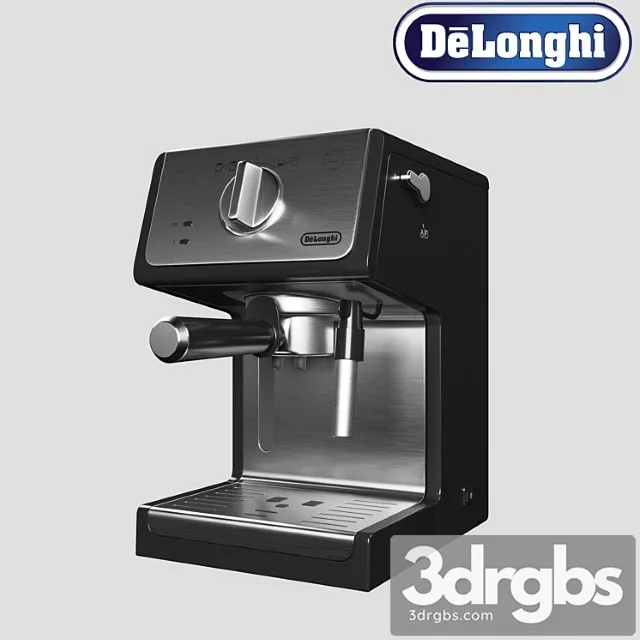 Coffee machine de longhi ecp 35.31 2 3D Model Free