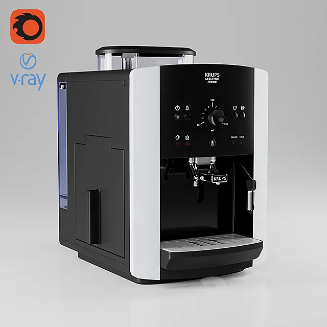 Coffee machine KRUPS 3D Model