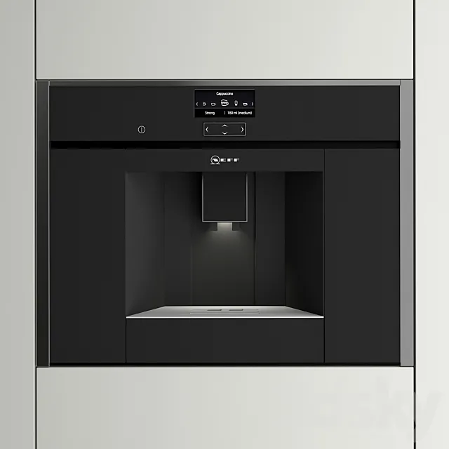 Coffee Machine NEFF c17ks61no 3D Model