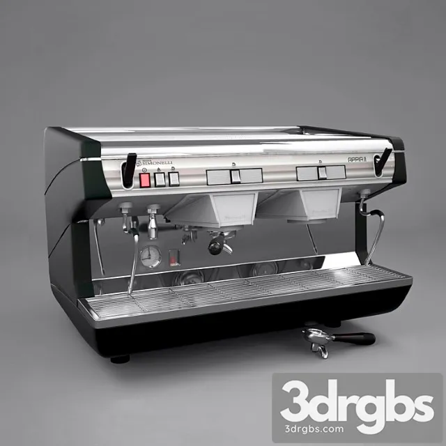 Coffee machine Nuova Simonelli Appia I 1 3D Model Free