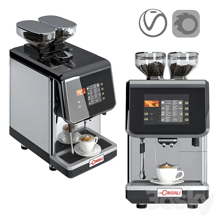 Coffee machine S30 LaCimbali 3D Model
