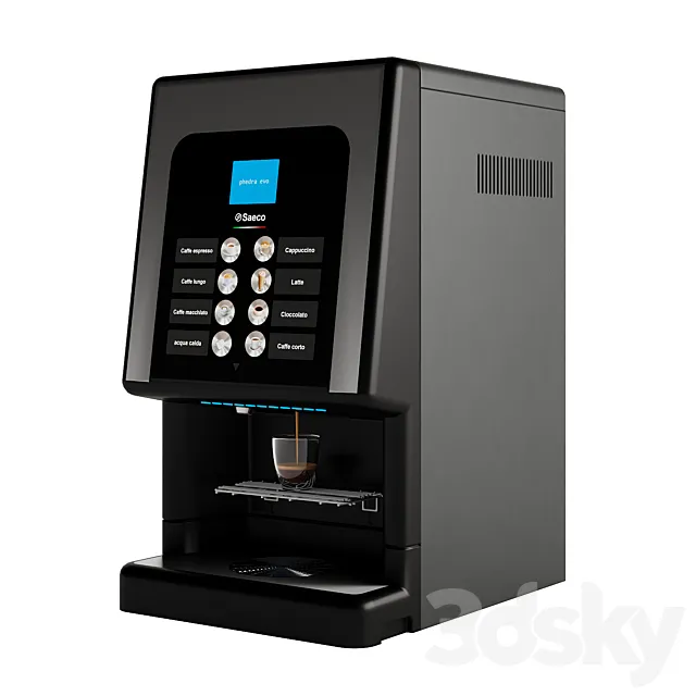 Coffee machine Saeco Phedra EVO 3DModel