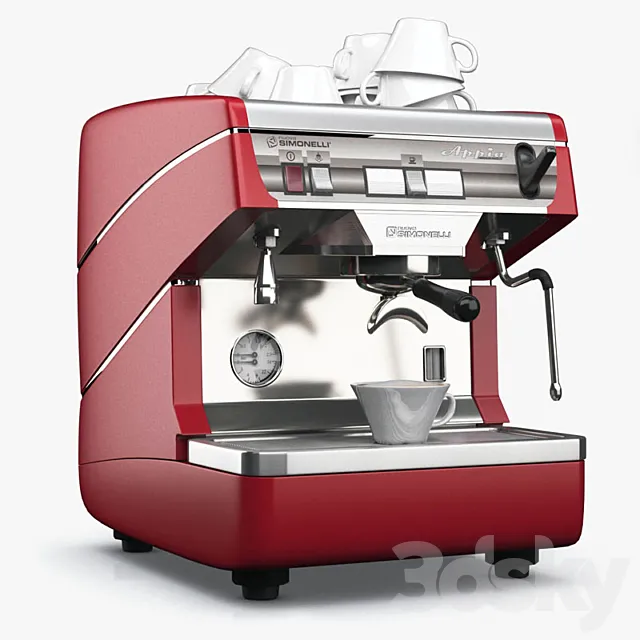 Coffee machine Simonelli Appia2 3D Model