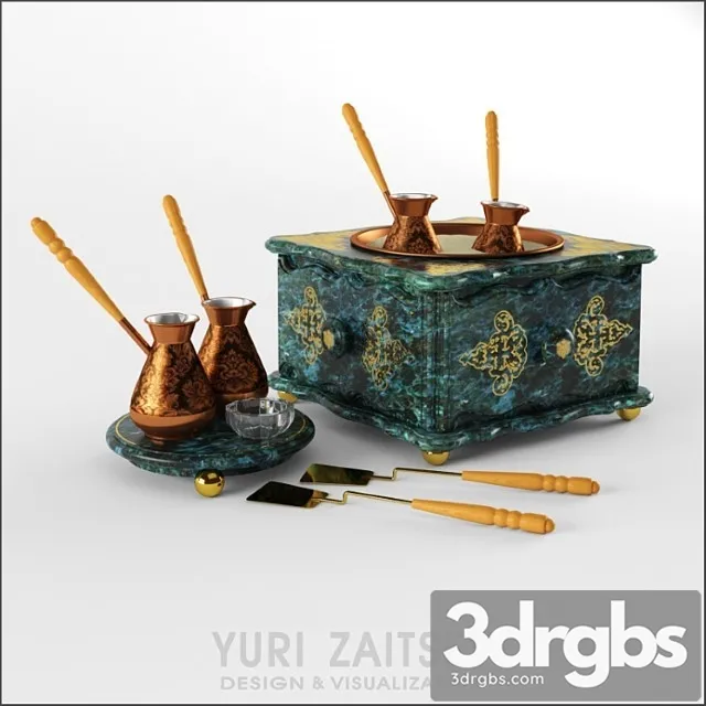 Coffee On Pieskie 3D Model Free