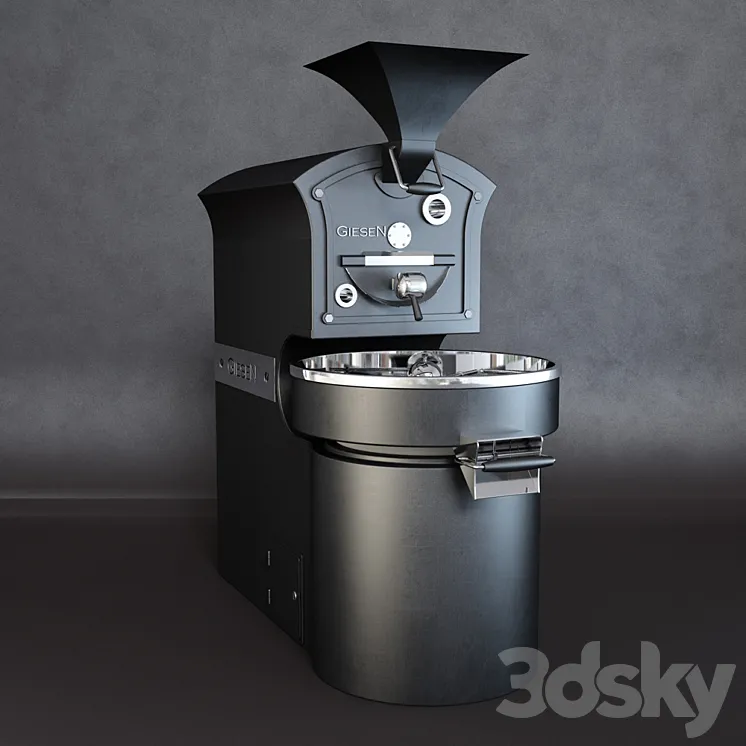 COFFEE ROASTER 3D Model Free