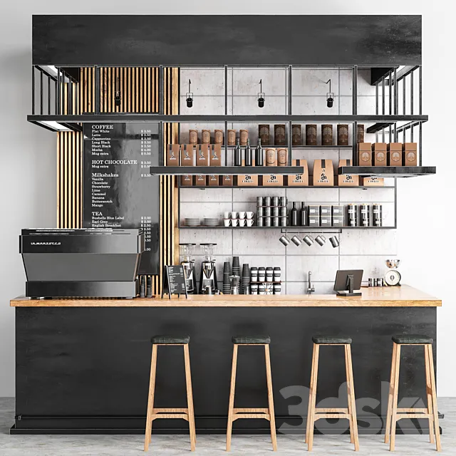 coffee shop 3DModel