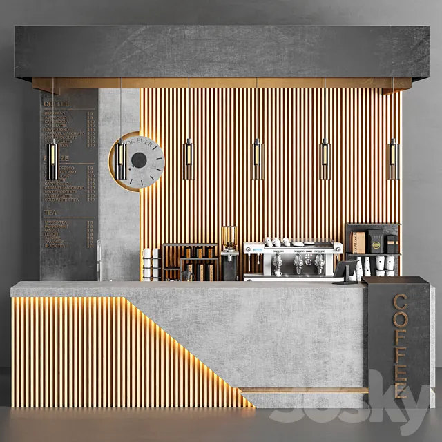 coffee shop 3DModel